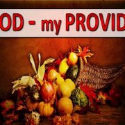 GOD OUR PROVIDER