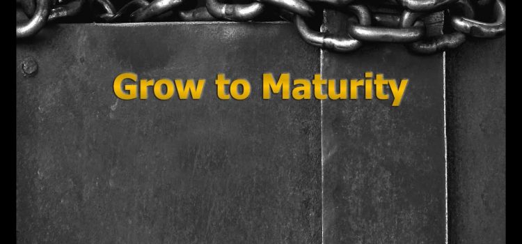 MATURITY IN SALVATION