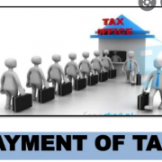 PAYMENT OF TAX