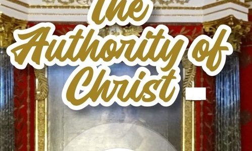 AUTHORITY OF CHRIST