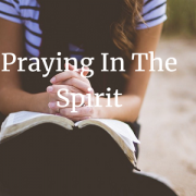 PRAY IN THE SPIRIT